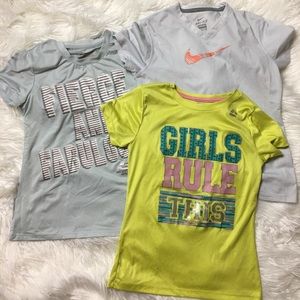 Lot of 3 dri-fit T- shirts